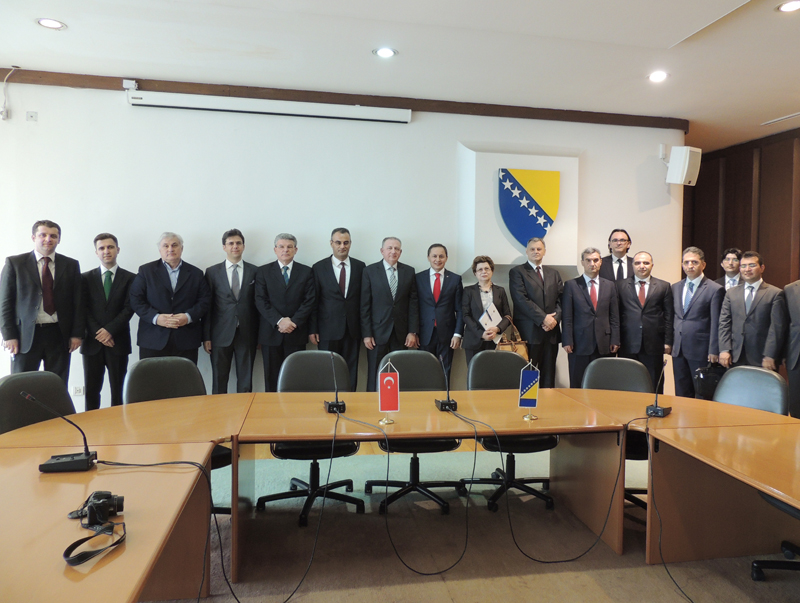 Predsjedavajući ustavnopravnih komisija oba doma PSBiH razgovarali sa delegacijom Prve komore Visokog sudskog i tužilačkog vijeća Turske